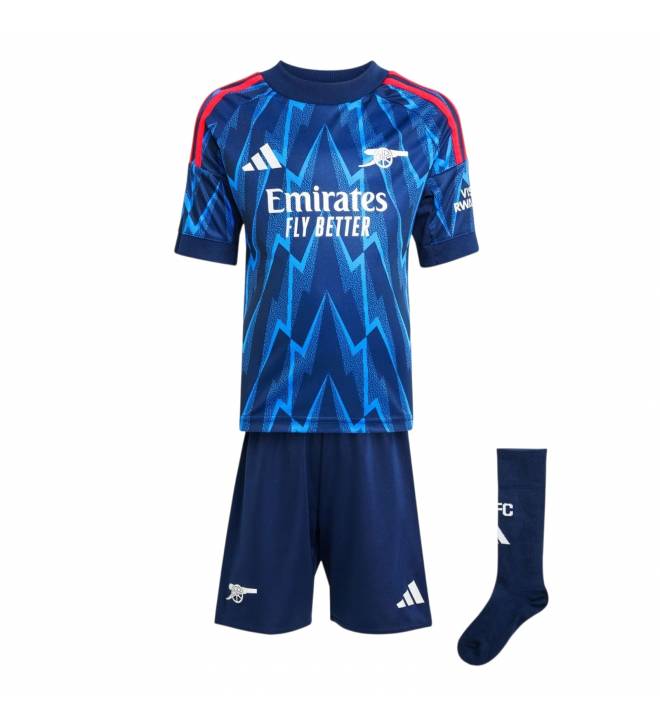 ADIDAS Arsenal 25/26 Away Mini Kit Kids JI9527 ADIDAS Arsenal 25/26 Away Mini Kit Kids JI9527